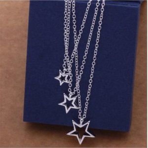 ASTRAIOS ? Layered Silver Necklace